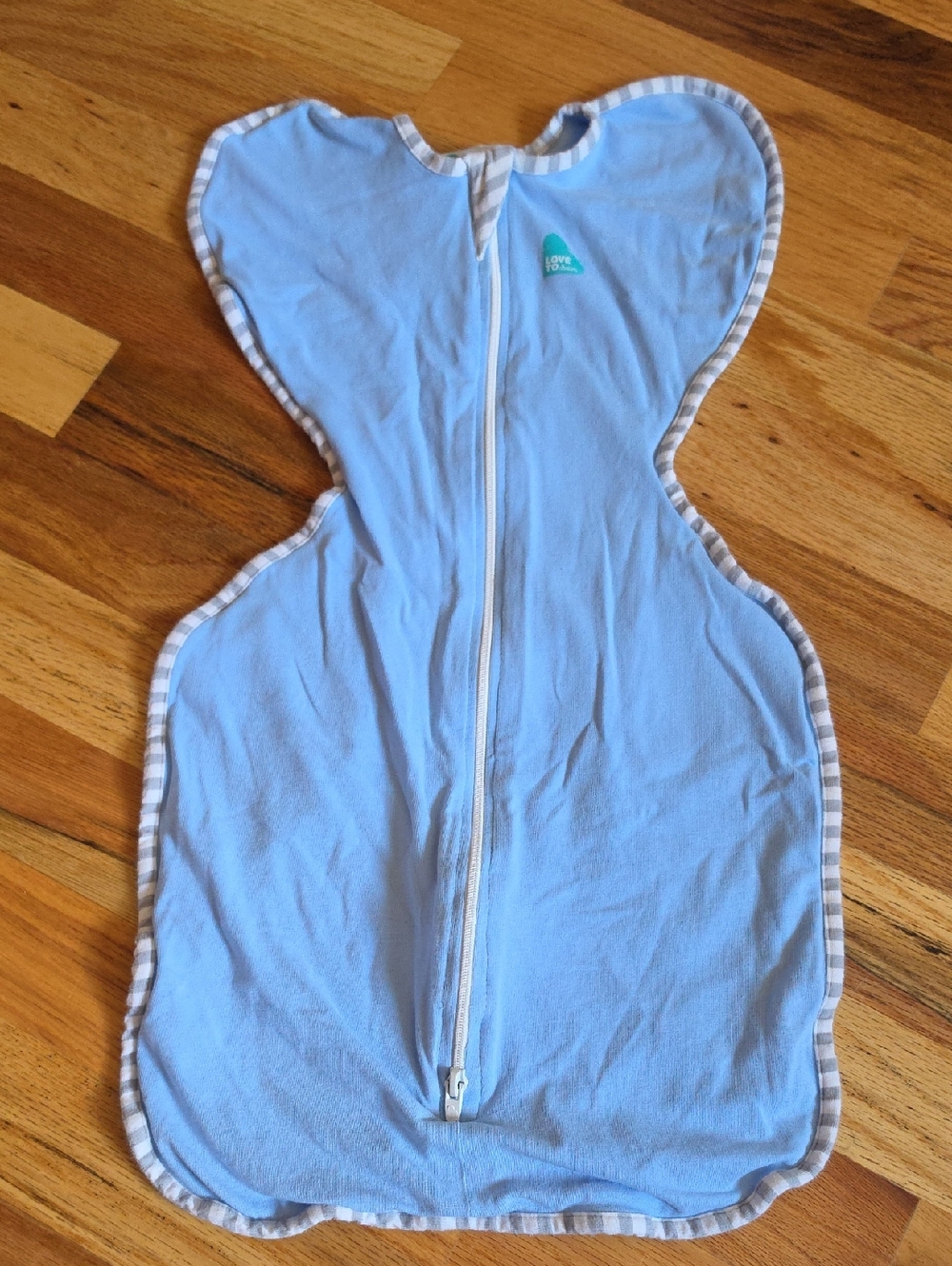Love to dream Light Blue Swaddle Up Sleep Sack Small (S) 8-13 Lbs